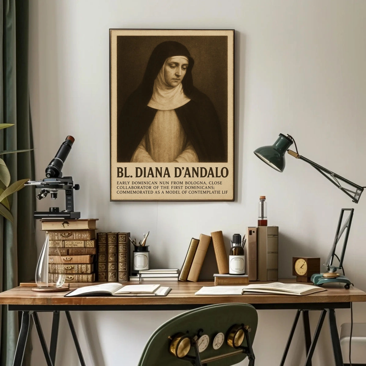 Bl. Diana DAndalo Model Of Poster
