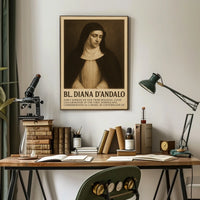 Bl. Diana DAndalo Model Of Poster