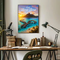 Discover Bora Bora Poster