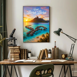 Discover Bora Bora Poster