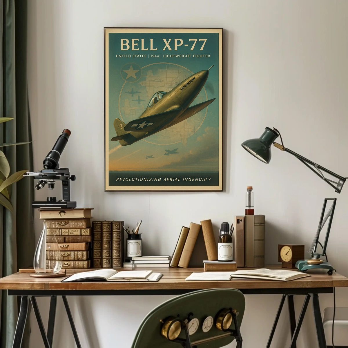 Bell XP-77 Lightweight Fighter Poster