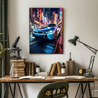 Sleek Urban Ride Poster PosterGoat