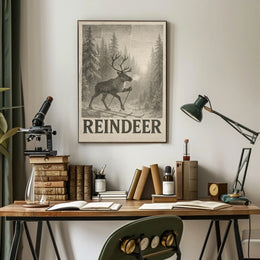 Reindeer Adventure Poster