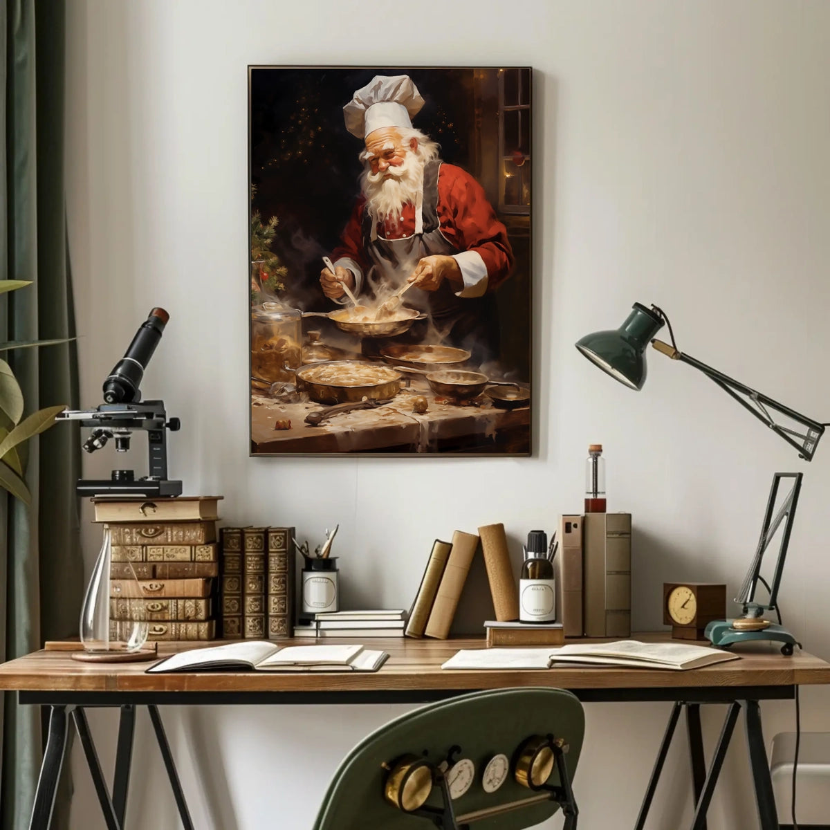 SantaS Culinary Delight Poster