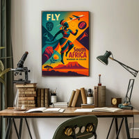 Fly South Africa Wander in Color Poster