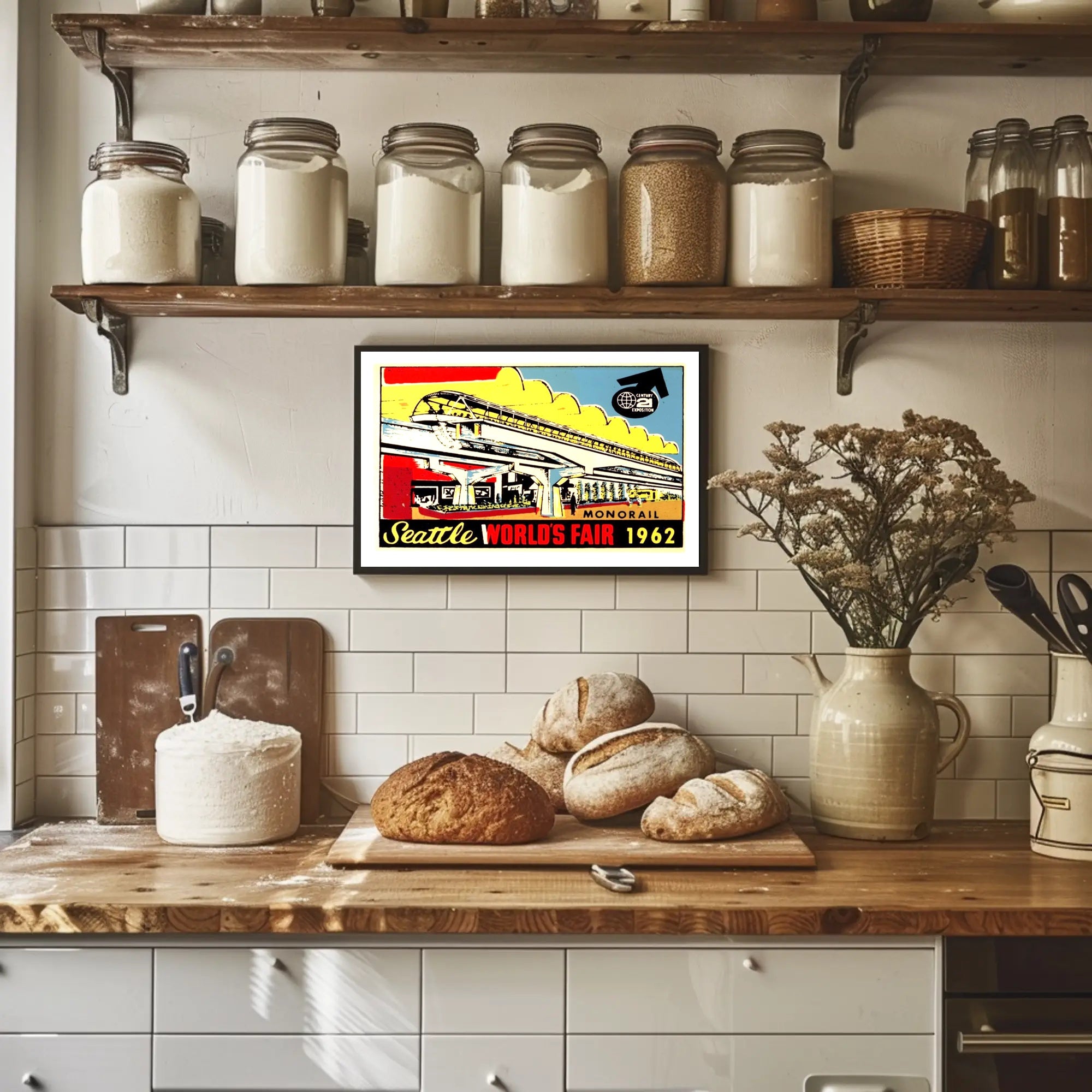 Seattle World's Fair 1962 Poster