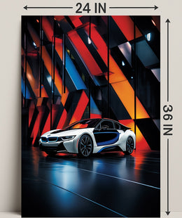 Futuristic Elegance Poster