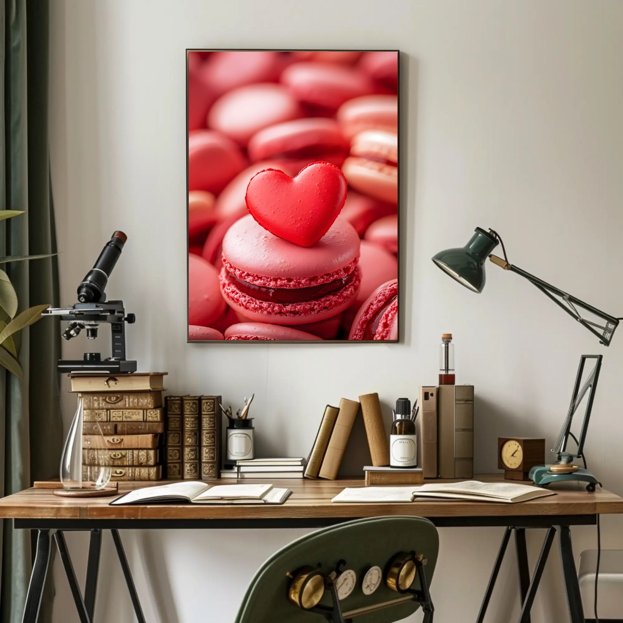 Sweet Heart Delight Scenic Poster Wall Art Print