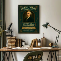 Charles Carroll of Carrollton Exhibit Poster