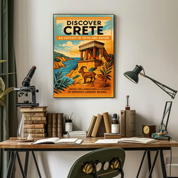 Discover Crete Poster