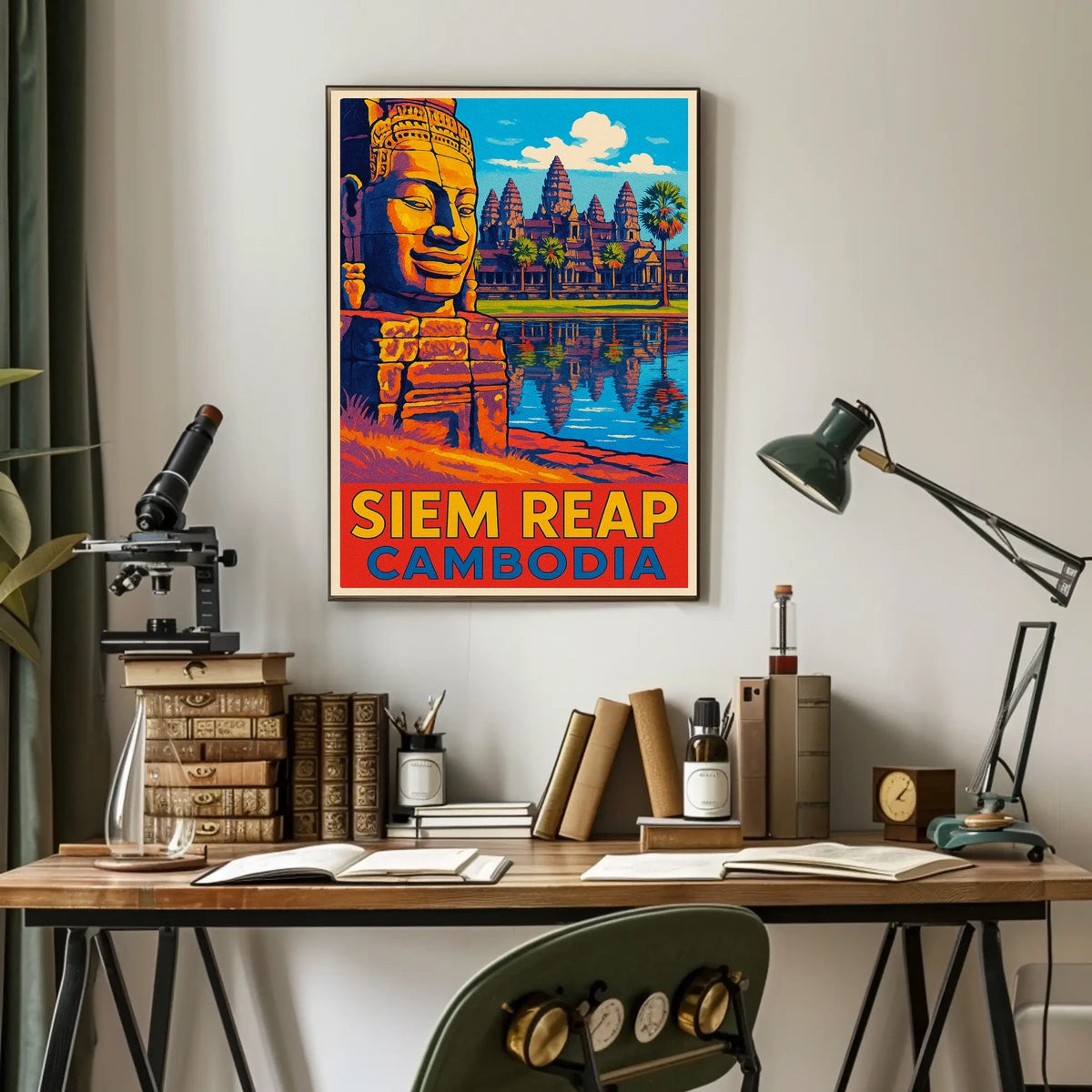 Siem Reap, Cambodia Poster