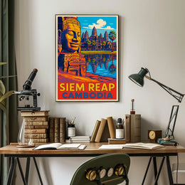 Siem Reap, Cambodia Poster