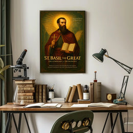 St. Basil The Great The Luminary Of Poster