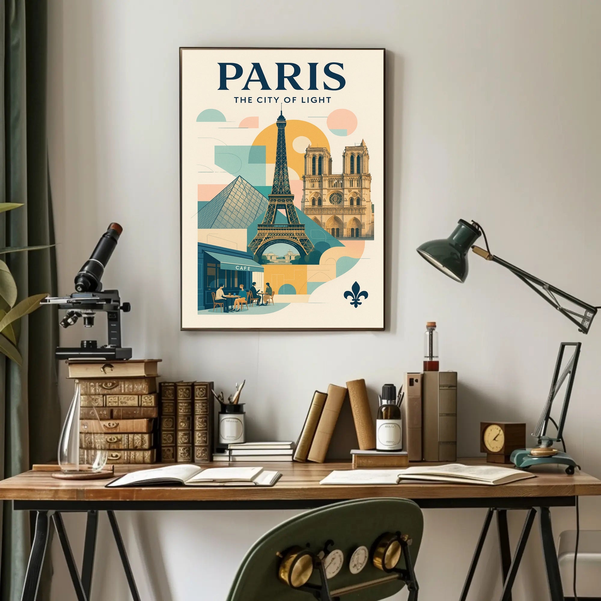 Paris  The City of Light Poster PosterGoat