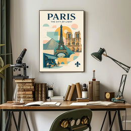 Paris  The City of Light Poster PosterGoat
