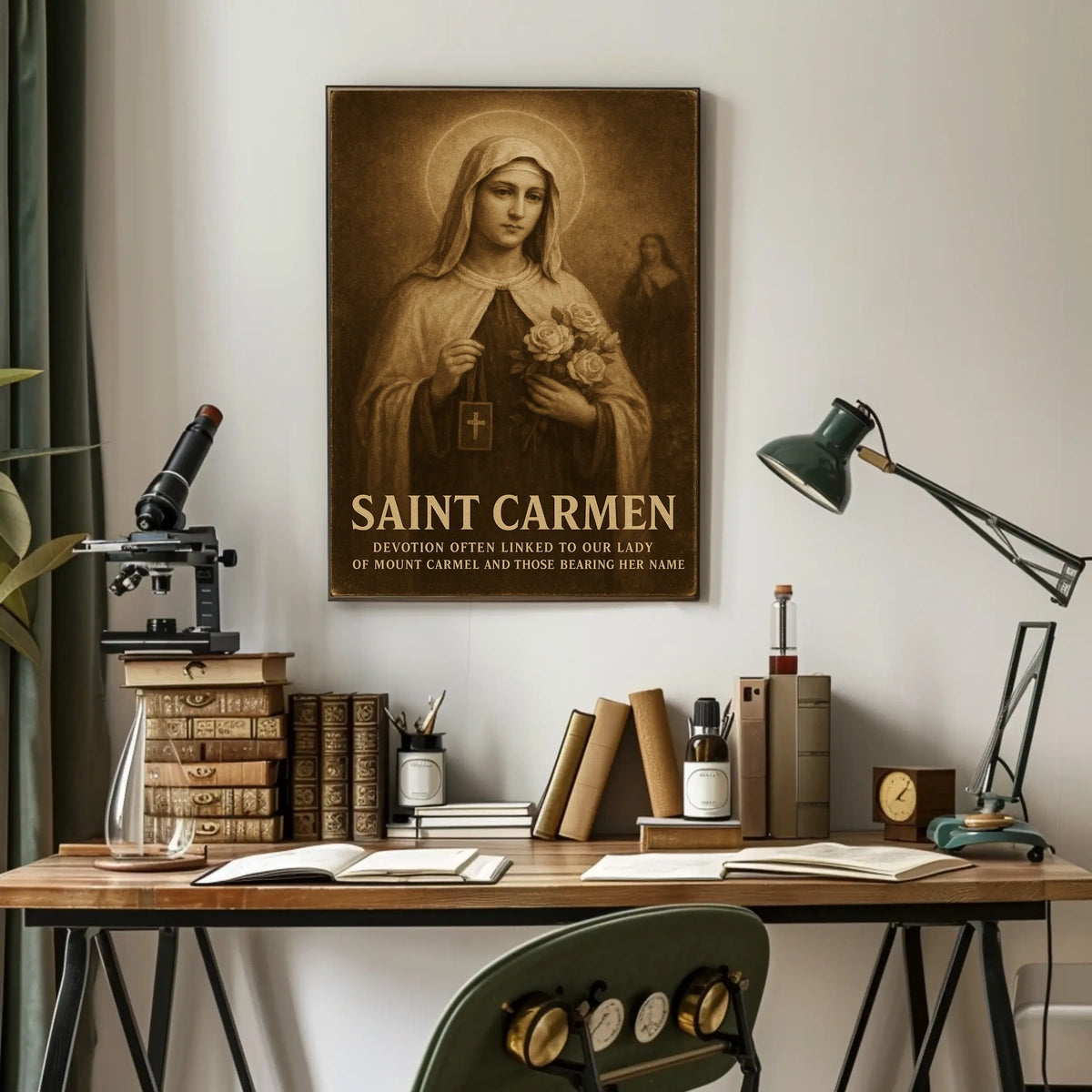 Saint Carmen Devotion Poster