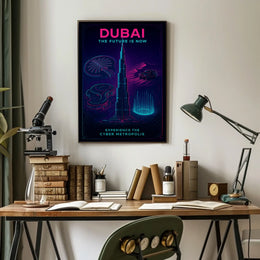 Dubai The Future Is Now Poster