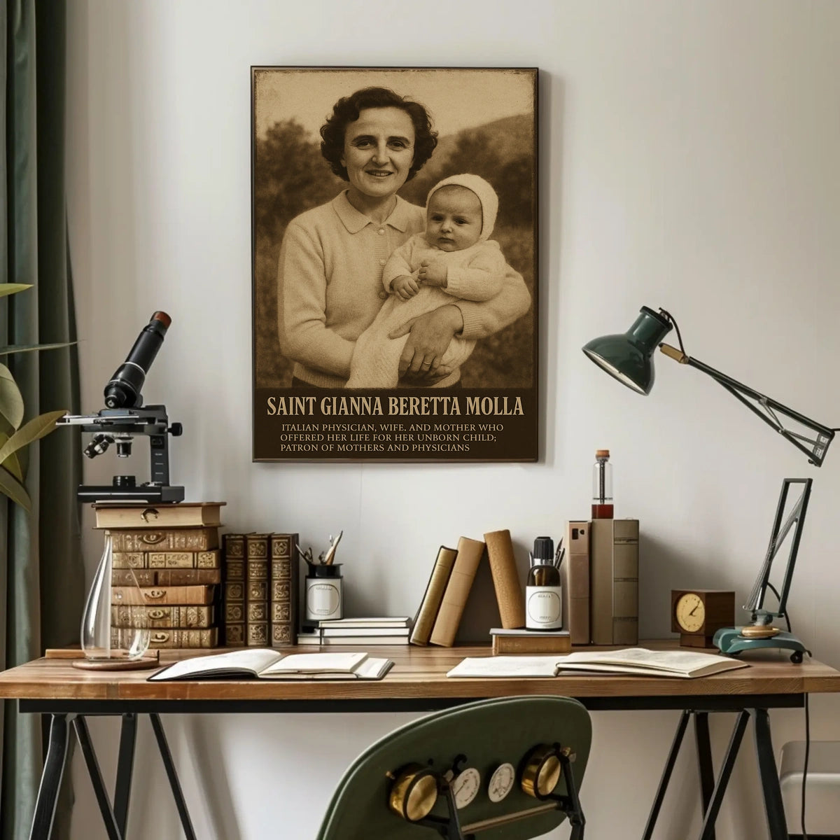 Saint Gianna Beretta Molla Poster