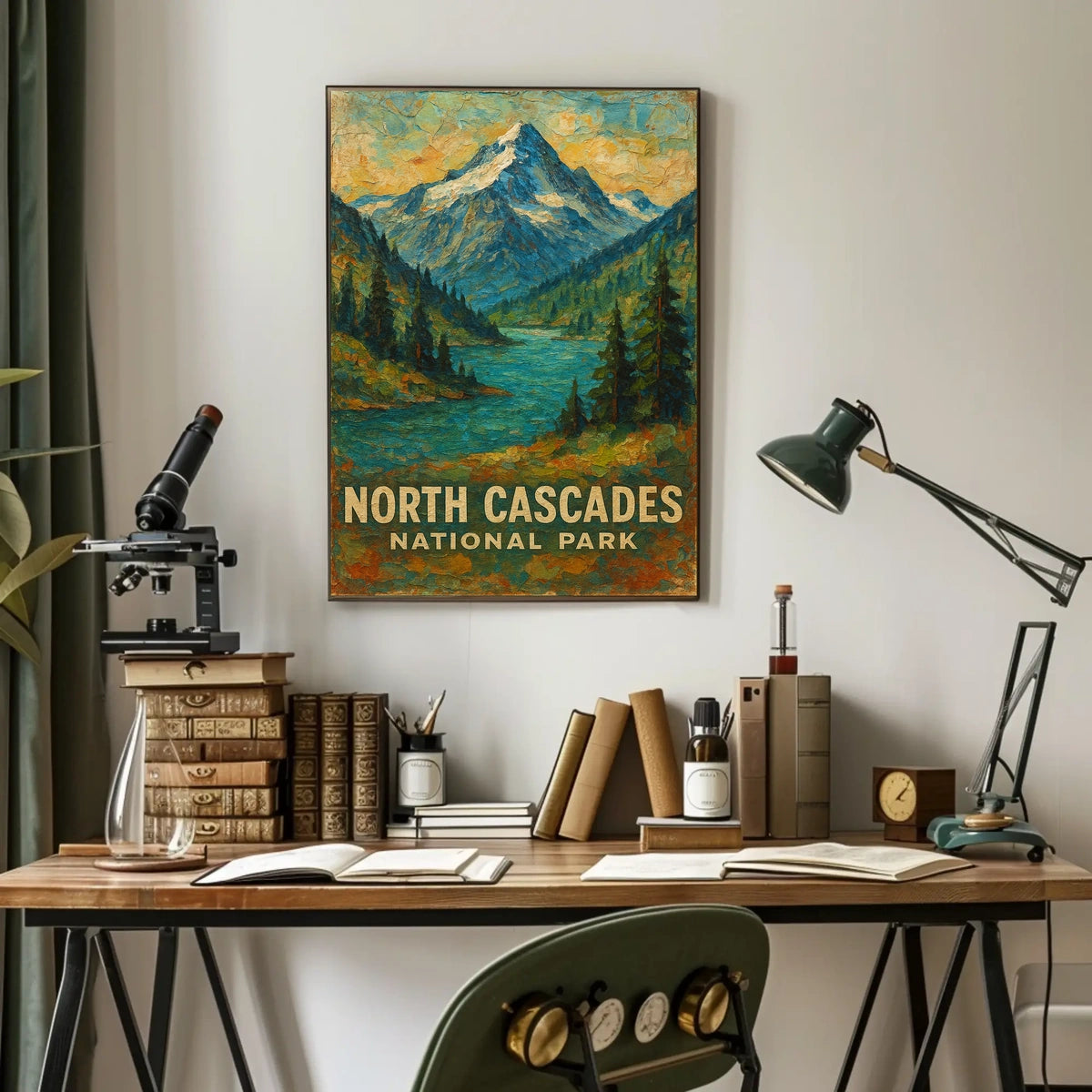 North Cascades National Park Poster