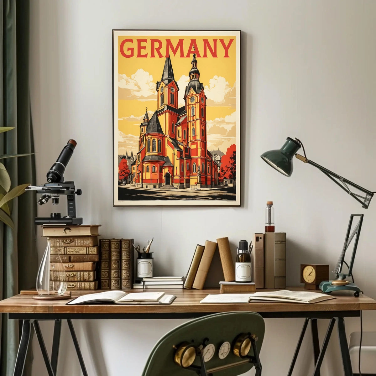 Architectural Beauty of Germany Poster