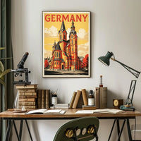 Architectural Beauty of Germany Poster