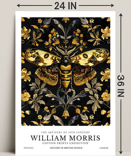 The Artistry of 19th Century Textiles Cultural Poster