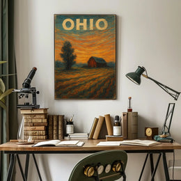 Ohio Landscape Poster