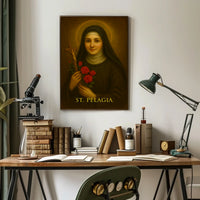 St. Pelagia Poster