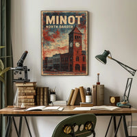 Minot, North Dakota Poster