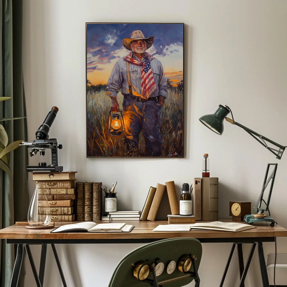 proud farmer Poster