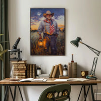 proud farmer Poster