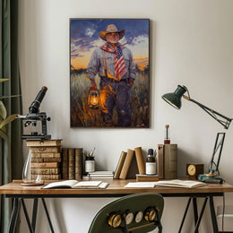 proud farmer Poster