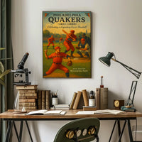 Philadelphia Quakers Celebrating A Poster
