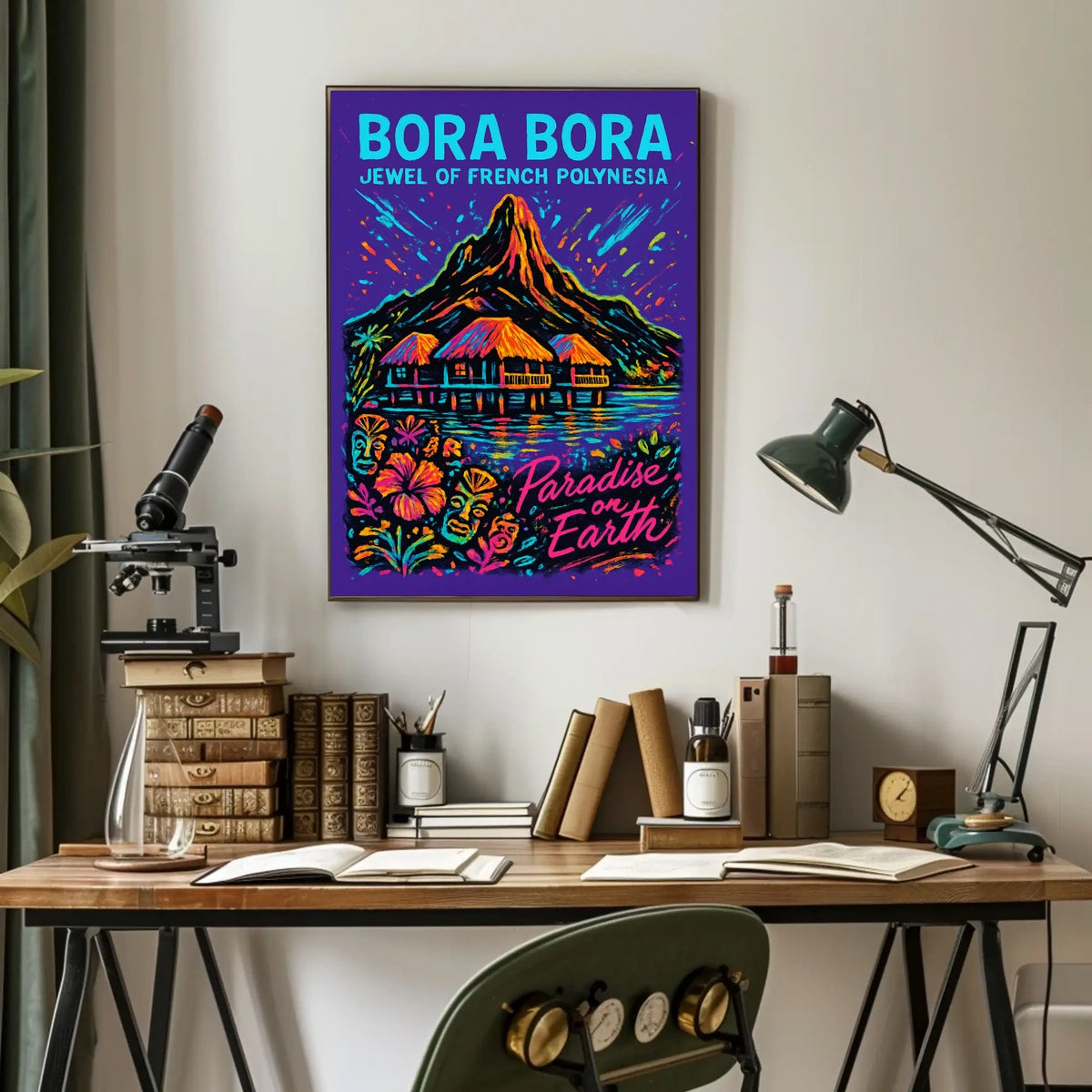 Bora Bora Jewel of French Polynesia Poster