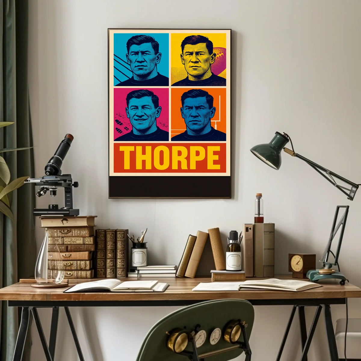 Thorpe Iconic Legacy Art Poster