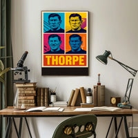 Thorpe Iconic Legacy Art Poster