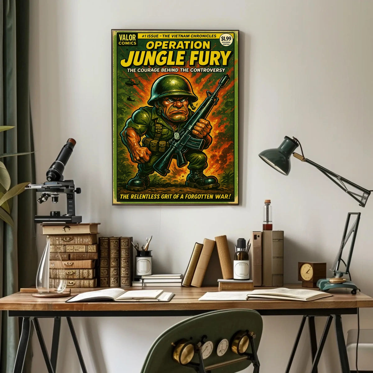 Operation Jungle Fury The Vietnam Chronicles Poster