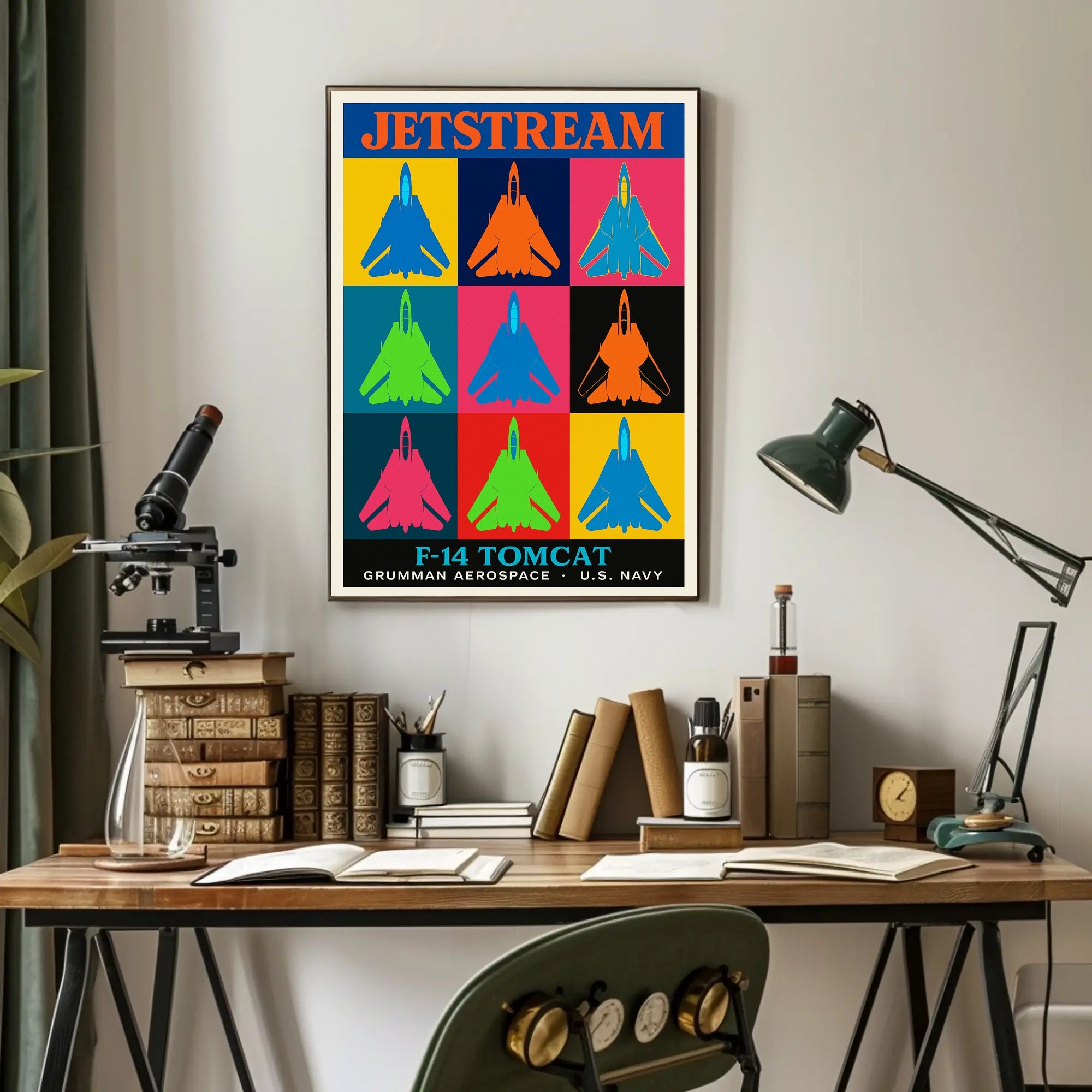 Jetstream F-14 Tomcat Poster PosterGoat
