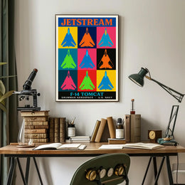 Jetstream F-14 Tomcat Poster PosterGoat