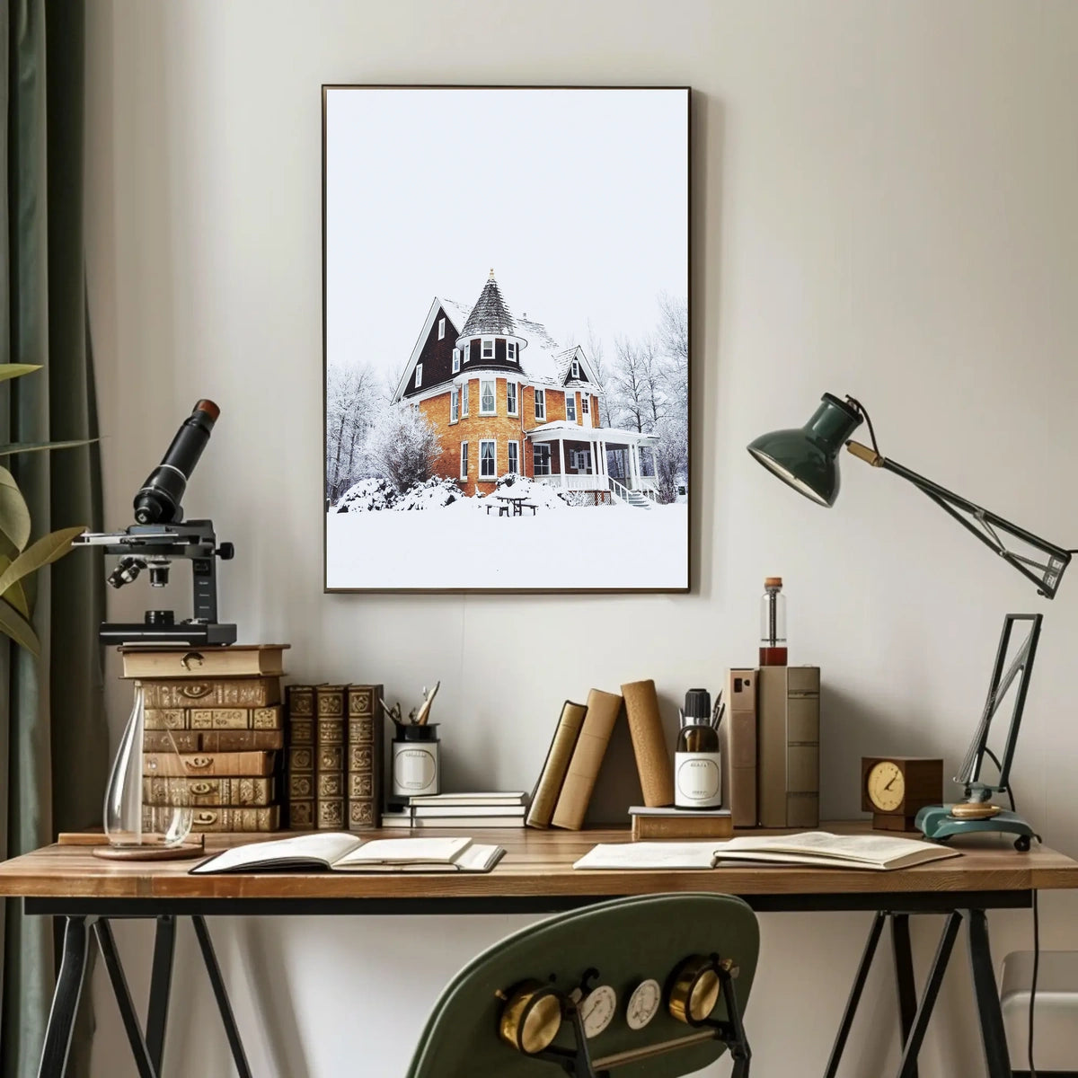 Winter Wonderland House Poster