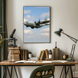 U.S. Air Force C-130 Hercules Military Recruitment Poster