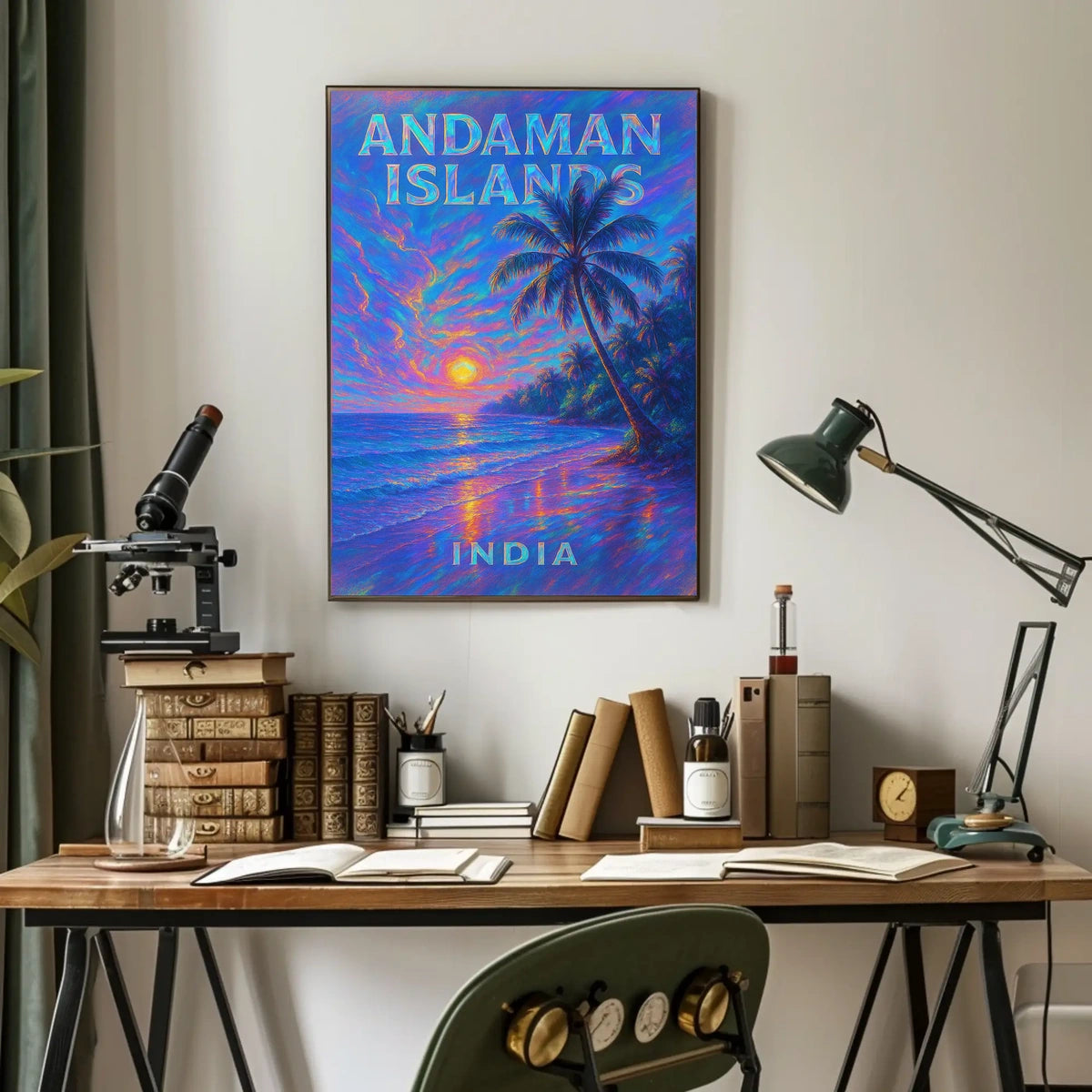 Andaman Islands Sunset Poster