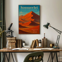 Sossusvlei The Heart of the Namib Desert Poster