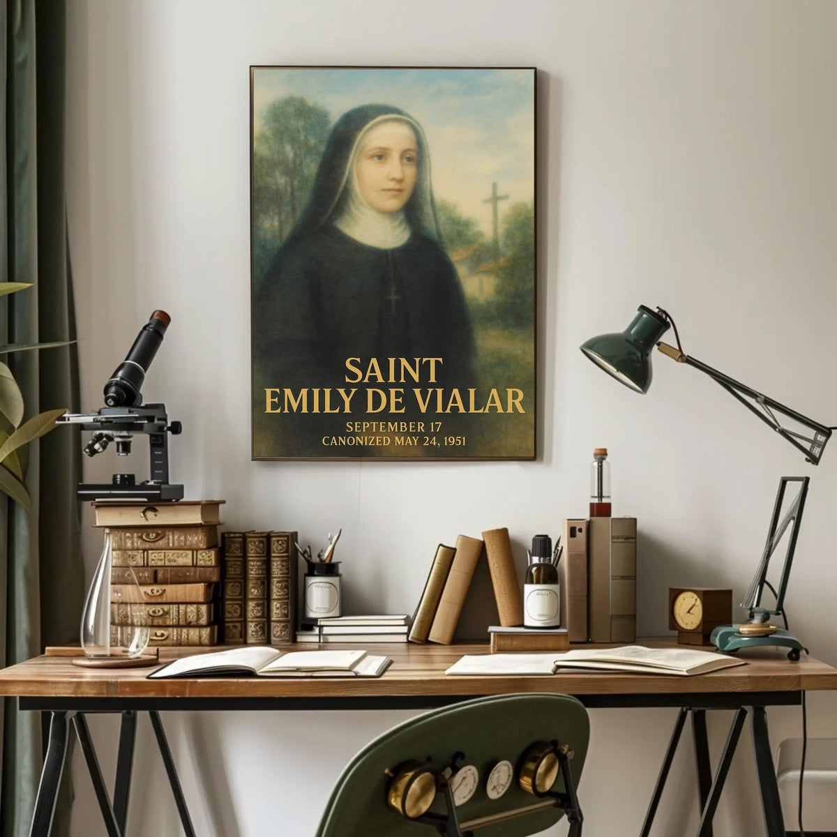 Saint Emily De Vialar Poster