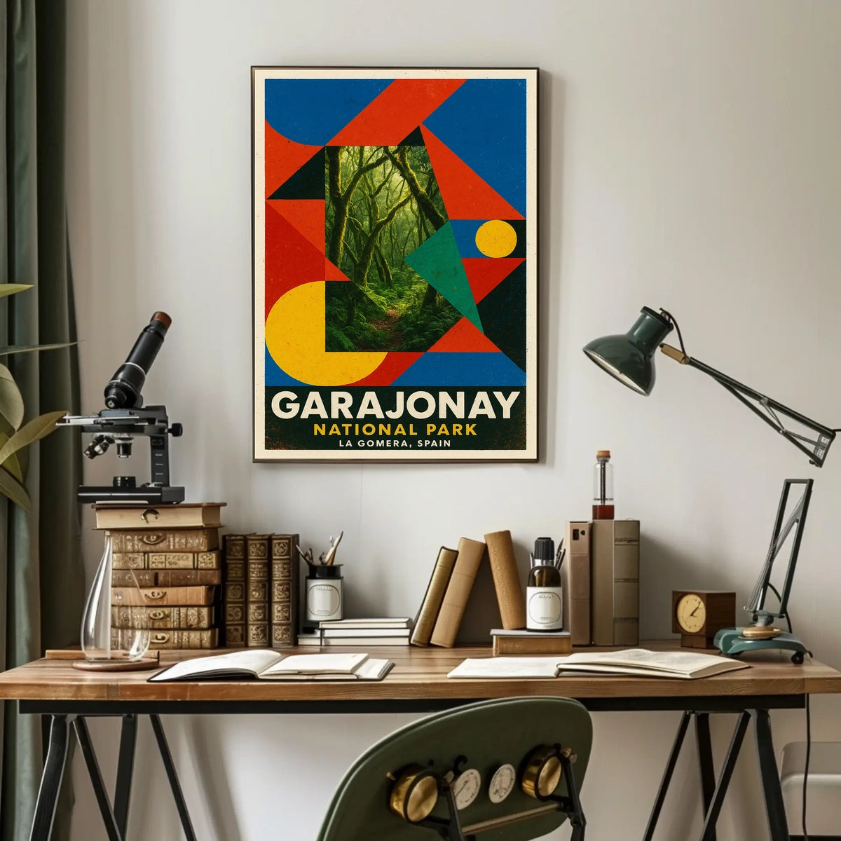 Garajonay National Park La Gomera, Poster