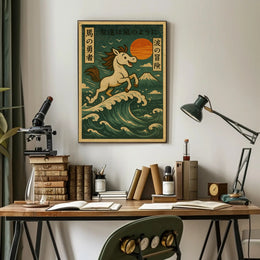 The Brave Horses Adventure Poster PosterGoat
