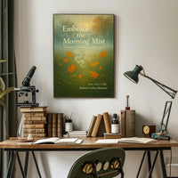 Embrace the Morning Mist Poster