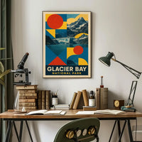 Glacier Bay National Park Scenic Print National Park Poster