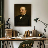 Dignified Formal Portrait Art Classic Historical or Presidential Poster