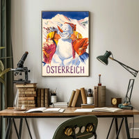Winter Fun In Österreich Poster